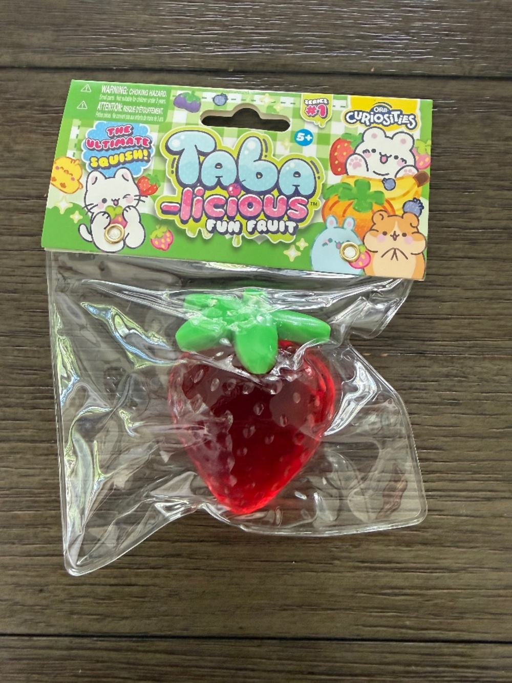 Taba-licious fun fruit squishy